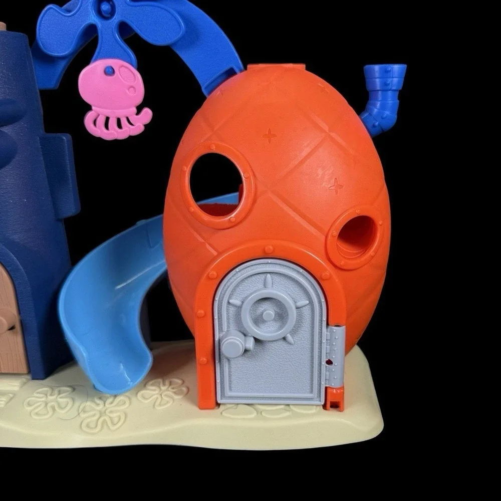 Imaginext Spongebob Squarepants Playsets Krusty Krab Bikini Bottom INCOMPLETE